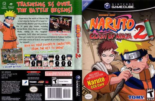 Naruto Clash Of Ninja 2 Cover - Click for full size image